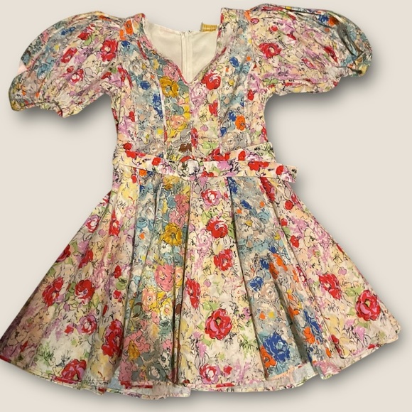 Zimmermann “ Clover Mini Dress w/ Matching Belt - Picture 2 of 15